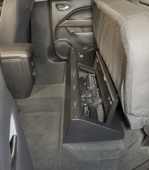 GMC Canyon Underseat Lockbox - Rear - Tuffy Products - Full Width with Pry-Guard Locking System - `14-`22